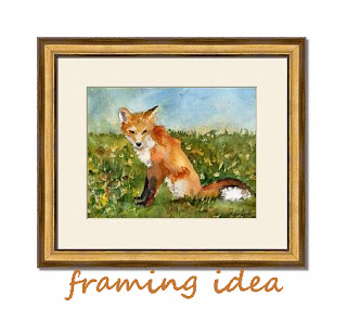 fox art | wall art for kids fox art | wall art for kids
