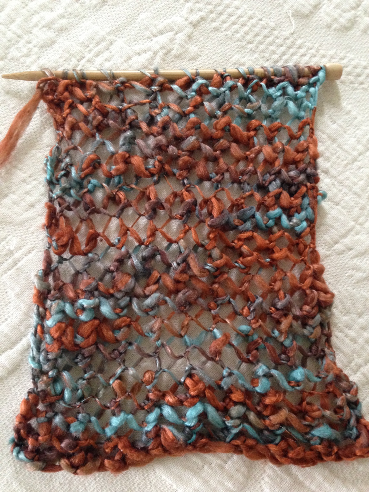Knitting With Silk Mawata