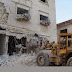 Bom Barel Hantam Rumah Sakit Palang Merah di Aleppo