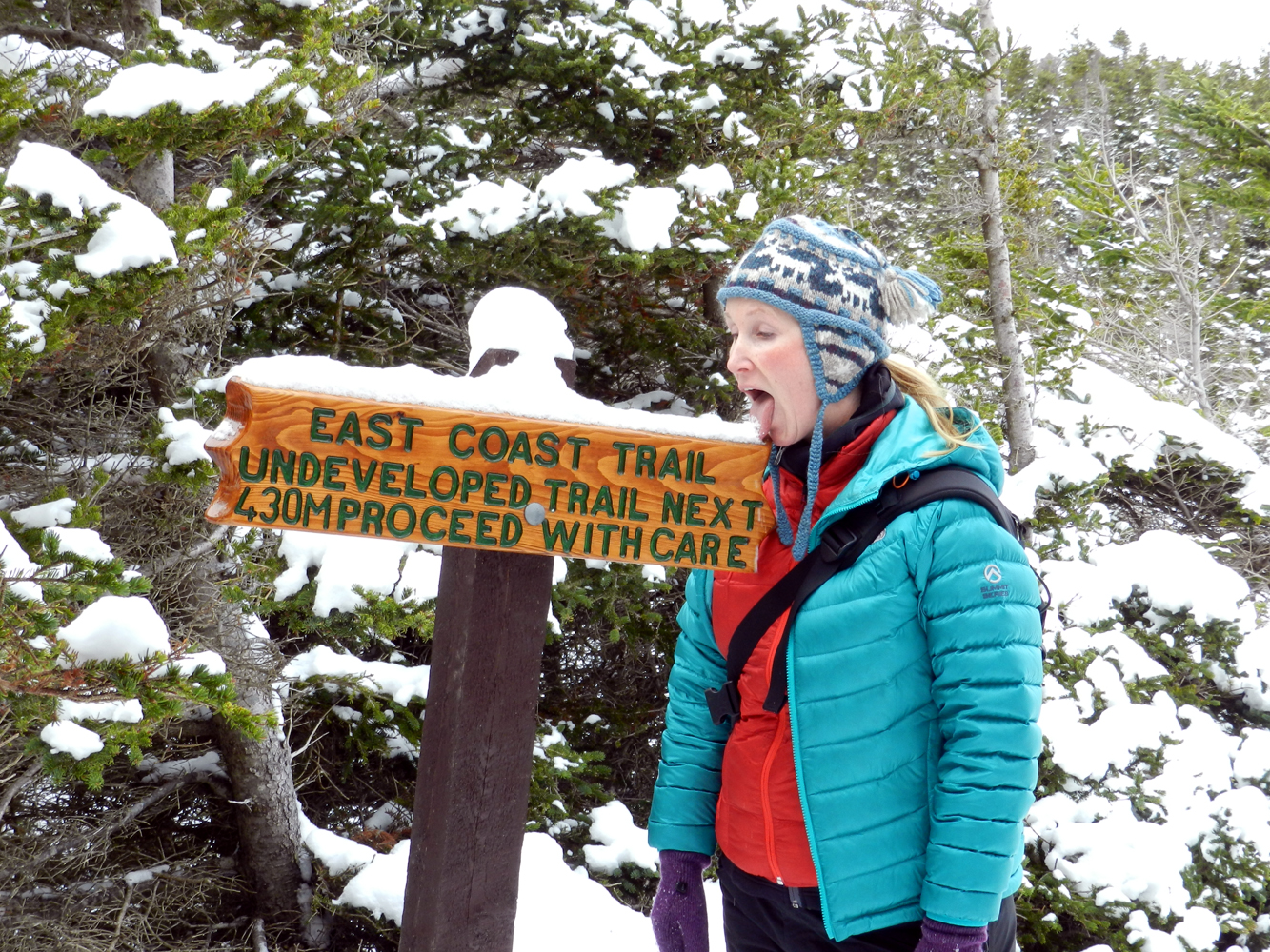 Elfshot Snowshoeing the East Coast Trail