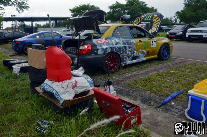 Dodging Cones SMSA Gymkhana Round III POWAA Garage