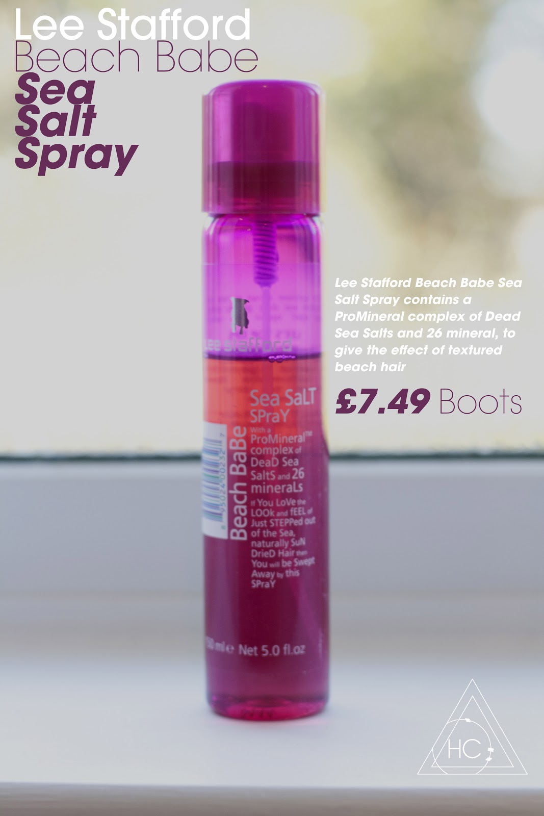 Review Lee Stafford Beach Babe Sea Salt Spray Fashion