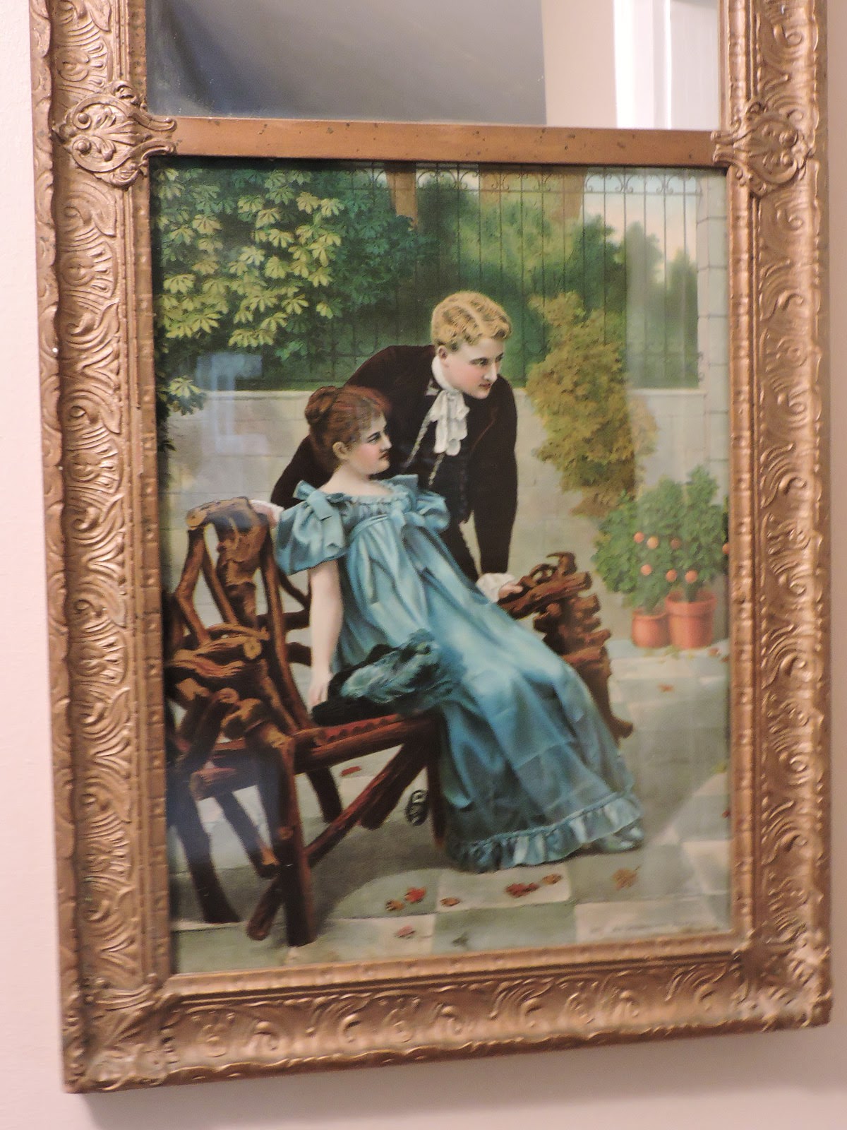 Antique ART Garden: Original Antique & Vintage Romantic Lovers Prints