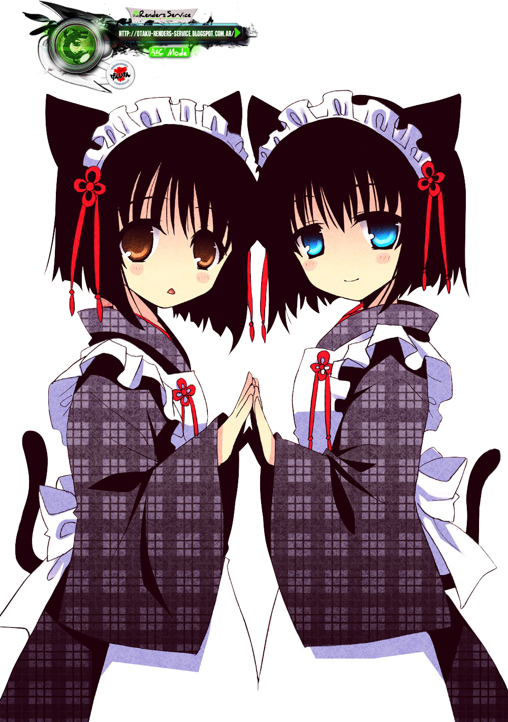Neko%20Maid%20Twins%20Mega%20Cute%20Rend