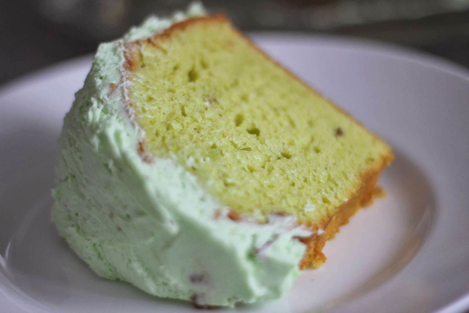 Punkie Pie's Place Pistachio Cake with Pudding Frosting
