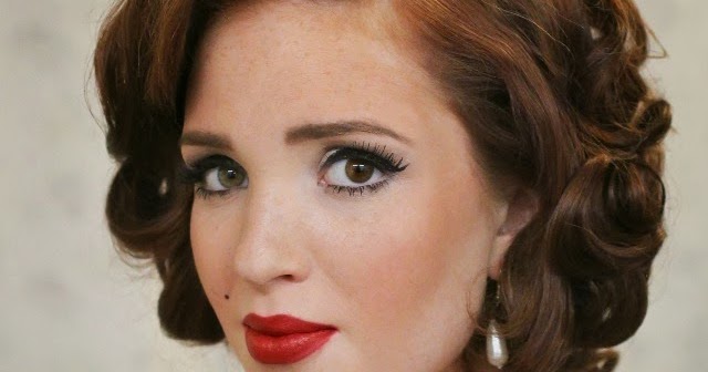 The Freckled Fox Modern Pin Up Week 5 Upright Pin Curls