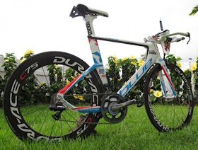 blue triad bike