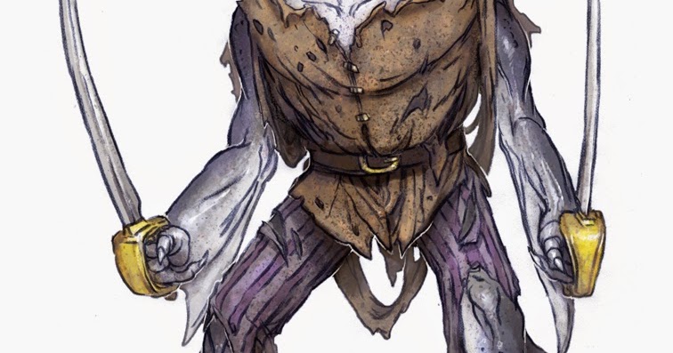 The DOODLES, DESIGNS, and aRT of CHRISTOPHER BURDETT: Dungeon & Dragons  Monster Manual - Hezrou Demon - Redesign