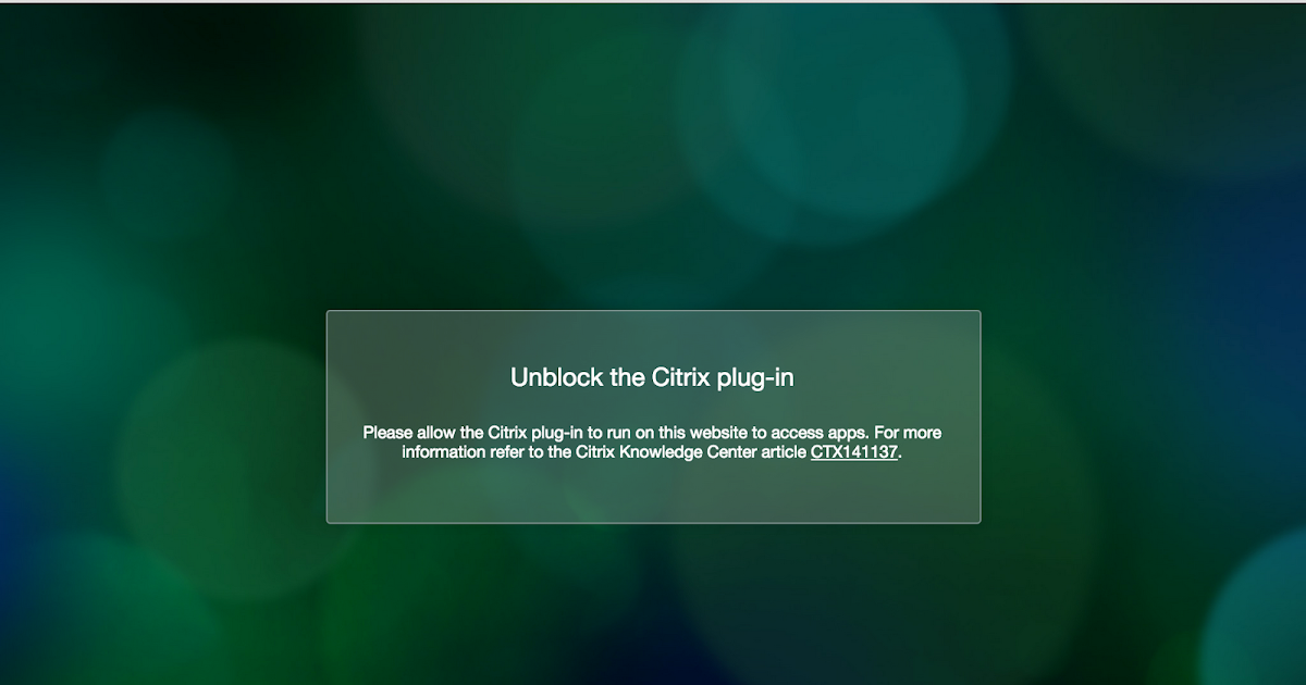 Citrix Access via Chrome is Broken