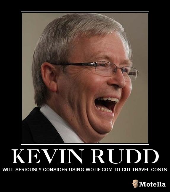 "Motella" News, Views and Politics of New Zealand's Motel Industry Will Kevin Rudd Use