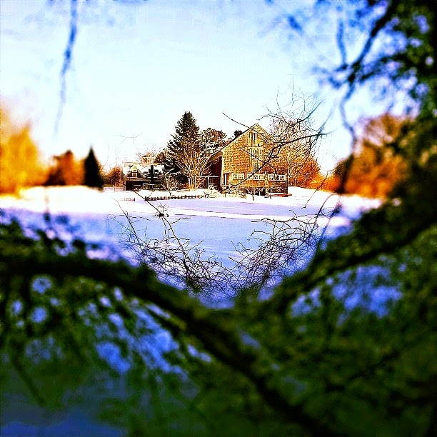 Winter Farmhouse