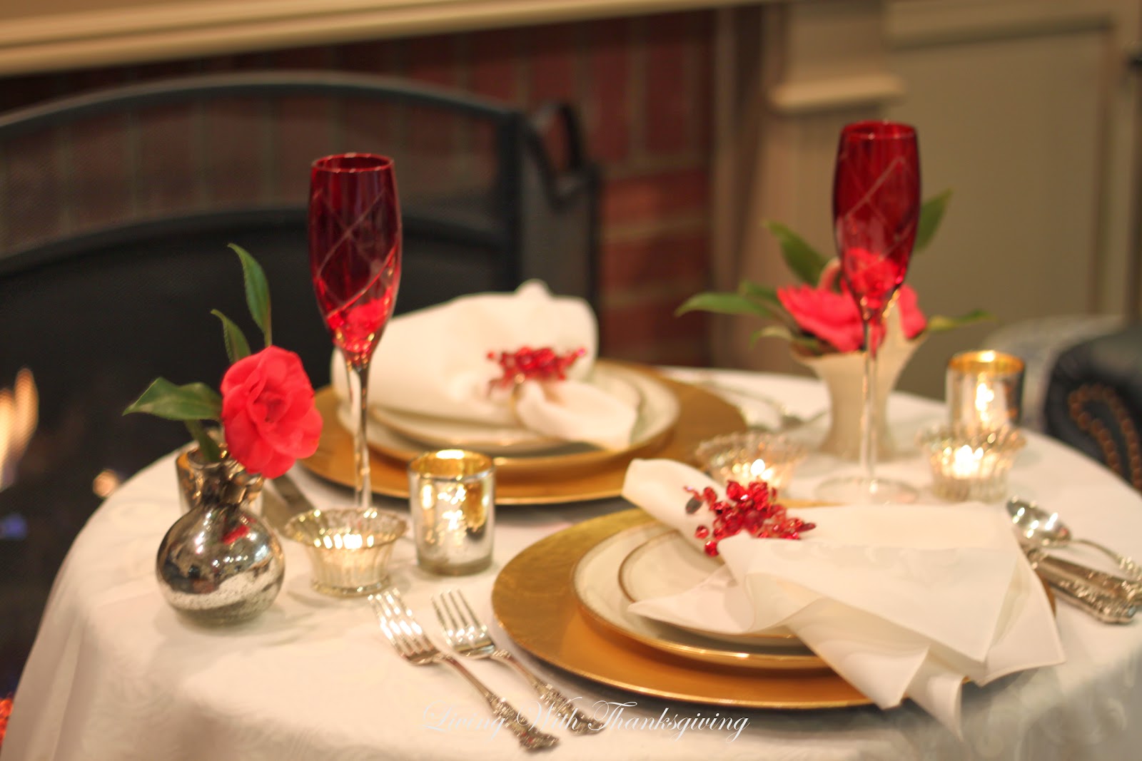 Romantic Valentine Dinner - Living With Thanksgiving