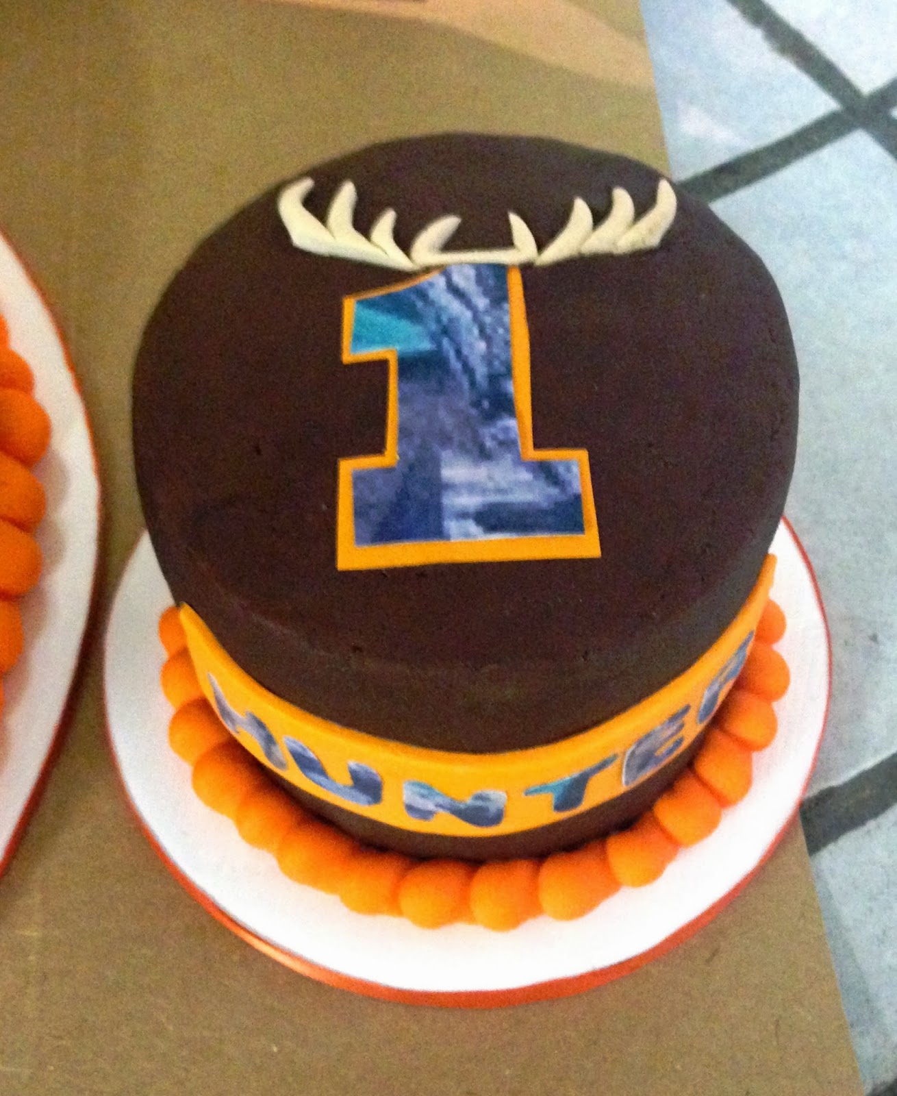 Cakes By Mindy 1st Birthday Camo Cake 12 And Smash Cake 4