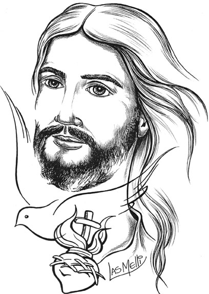Imagenes del corazon de Jesus para pintar - Imagui Imagenes del corazon de Jesus para pintar - Imagui