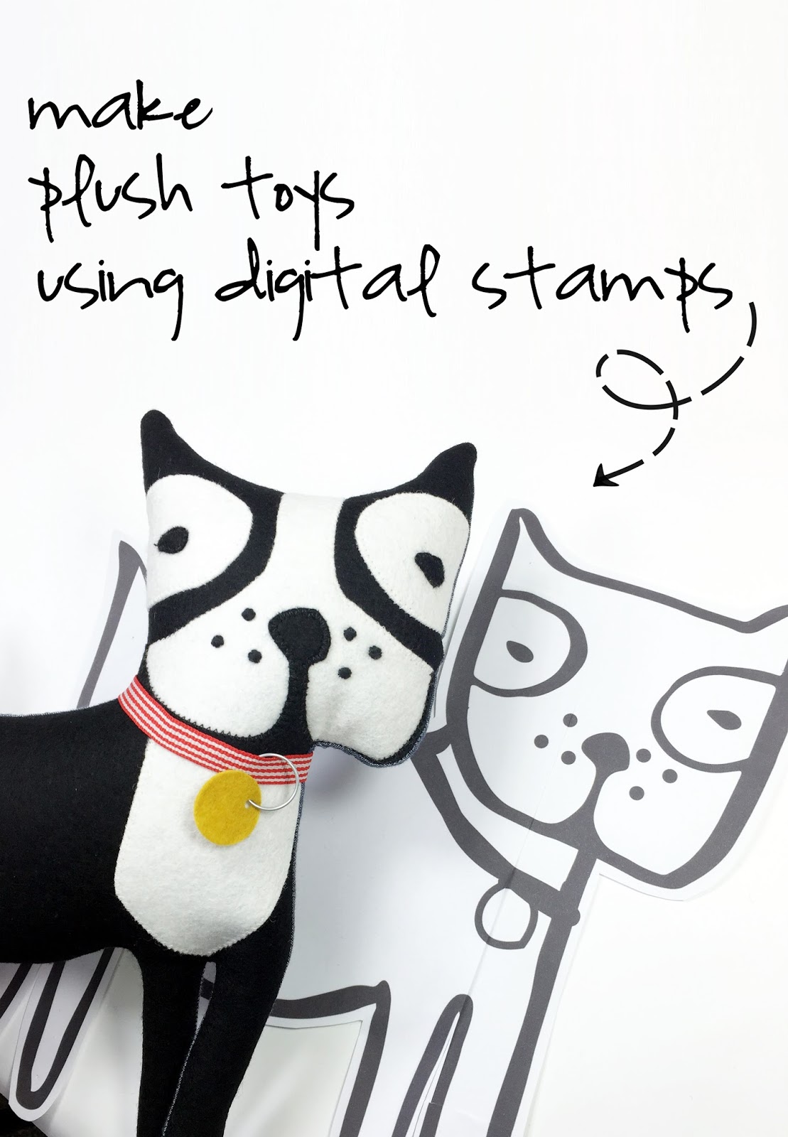 Stamped in His image Make Plush Toys Using Digital Stamps