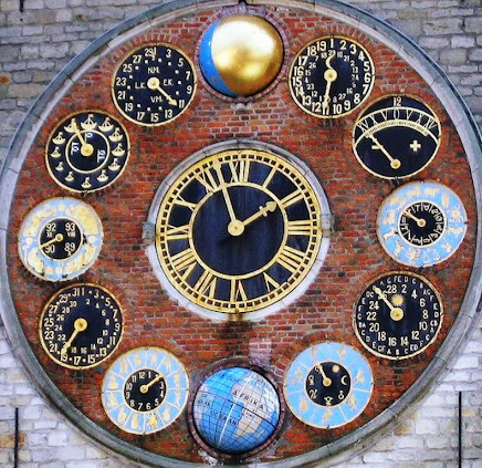 Orologio astrologico della Torre Zimmer di Lier.