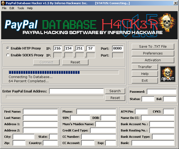 Yahoo Email Password Hacker v1.1.14