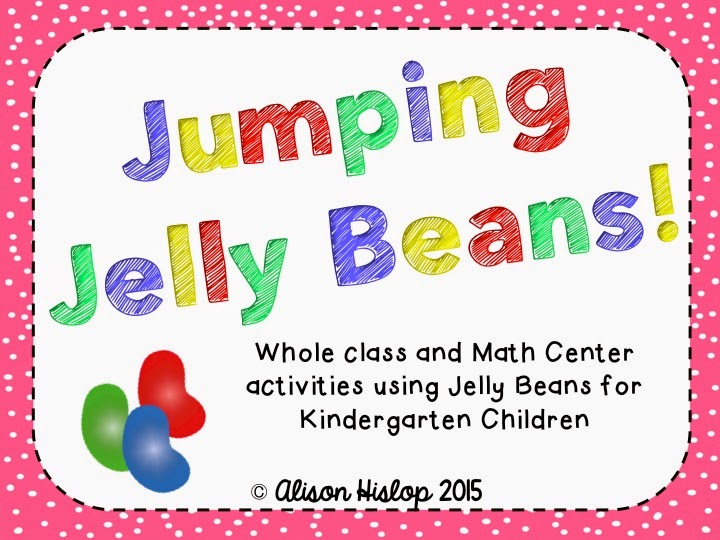 Jumping Jelly Beans! Math Activities for Kindergarten! Teaching Maths