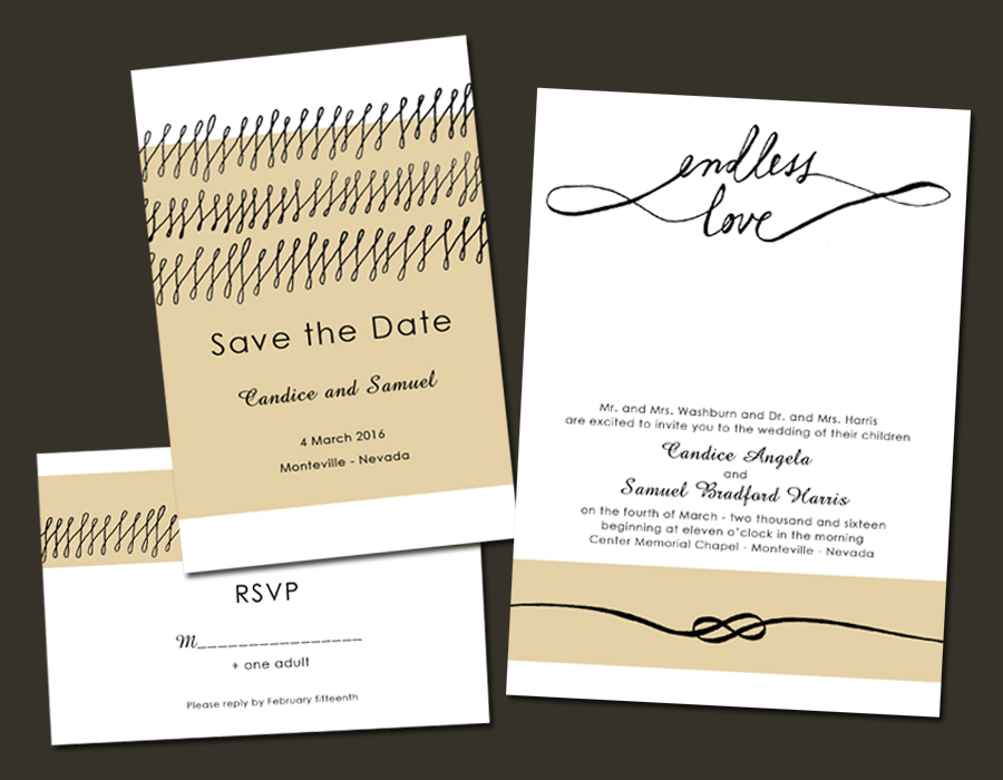 LDS Wedding Invitations