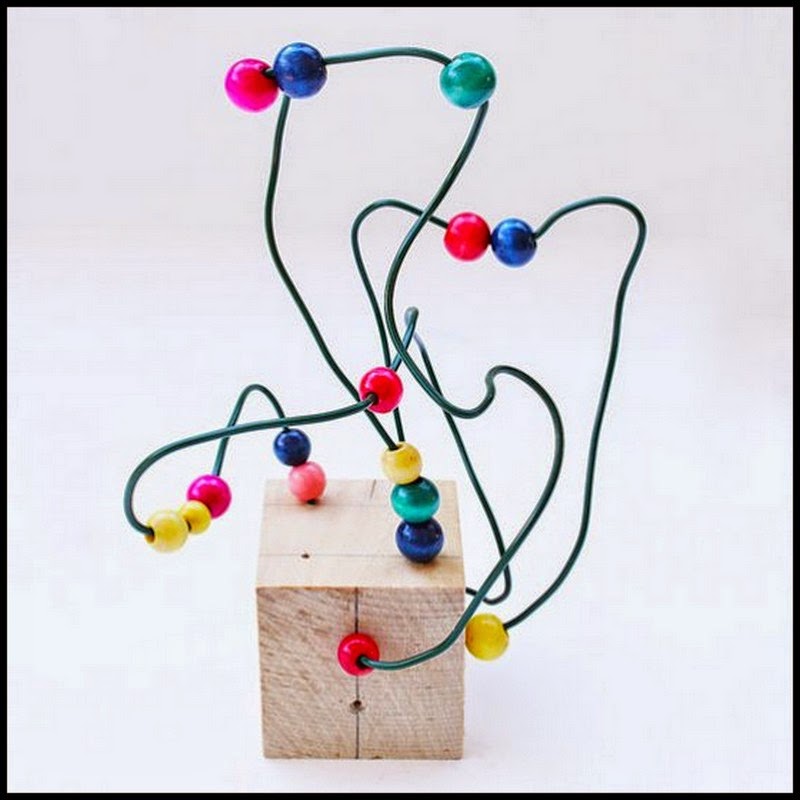 Dollar Store Crafter: Easy Art for Kids: Wire Sculpture