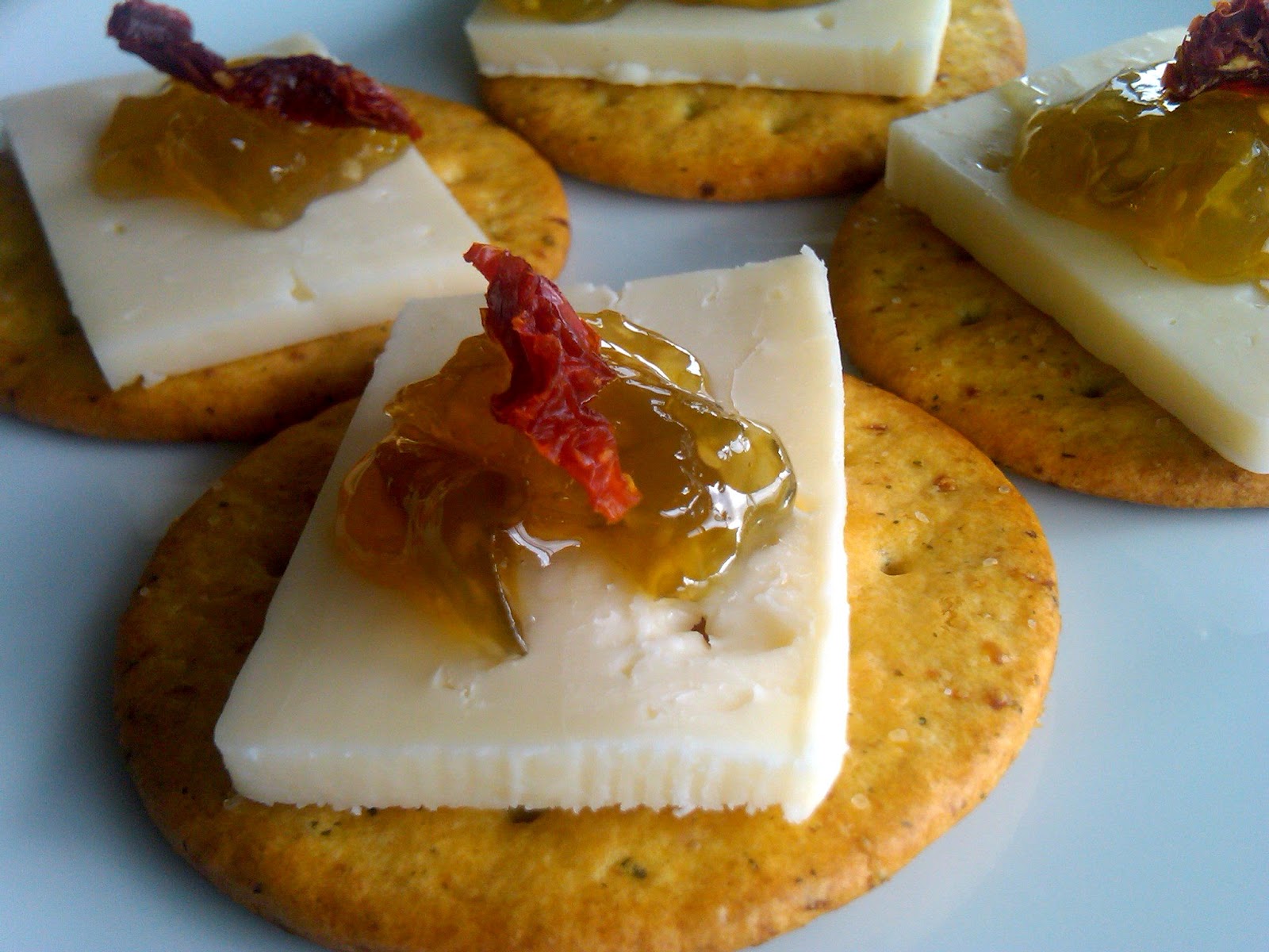 Autumn's Copper Pot TomatilloLime Jelly Hors d' Oeurves