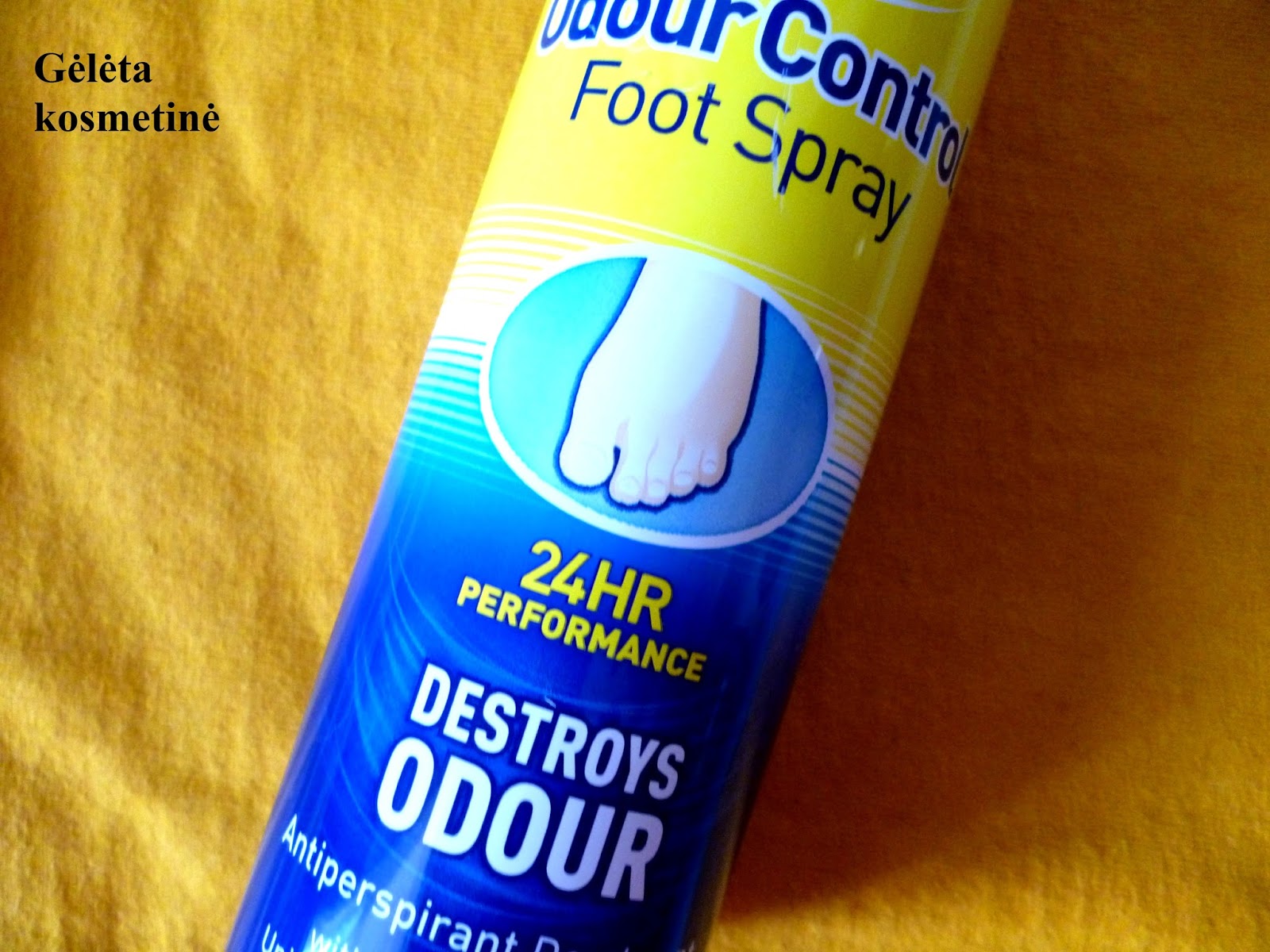 SCHOLL "Odour Control. Foot Spray" pėdų dezodorantas antiperspirantas