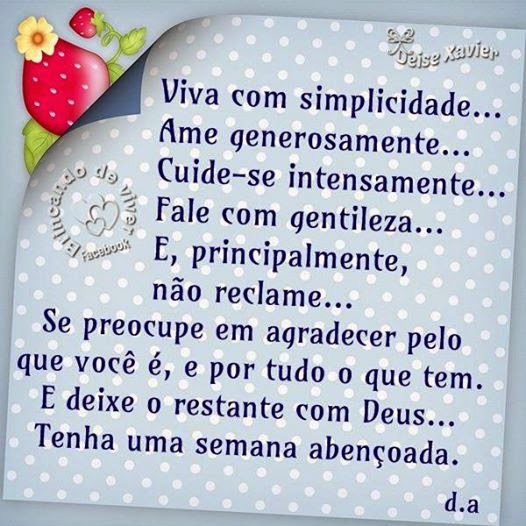 Resultado de imagem para uma semana abenÃ§oada