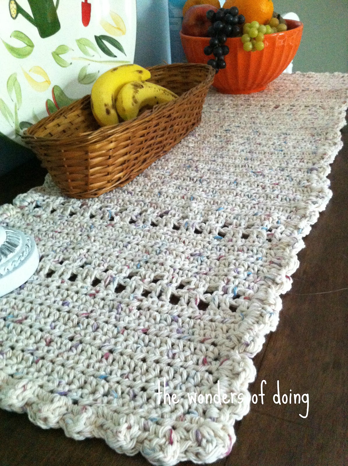 The Wonders of Doing Making New Crochet Place Mats