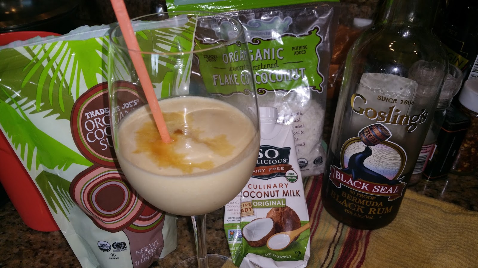 Rob & Didi's Kitchen Homemade Pina Colada