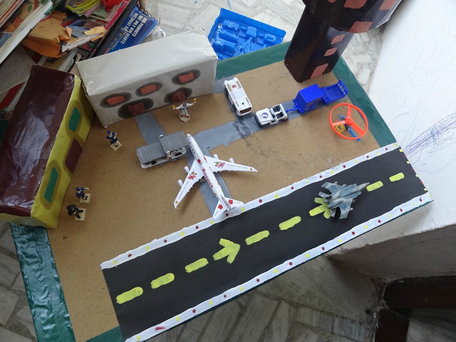 Straight from my heart !! Building Airport Model Not a child's play!