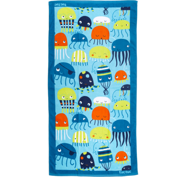 Boys Towel - Tuc Tuc Jellyfish Boys Towel Tuc Tuc