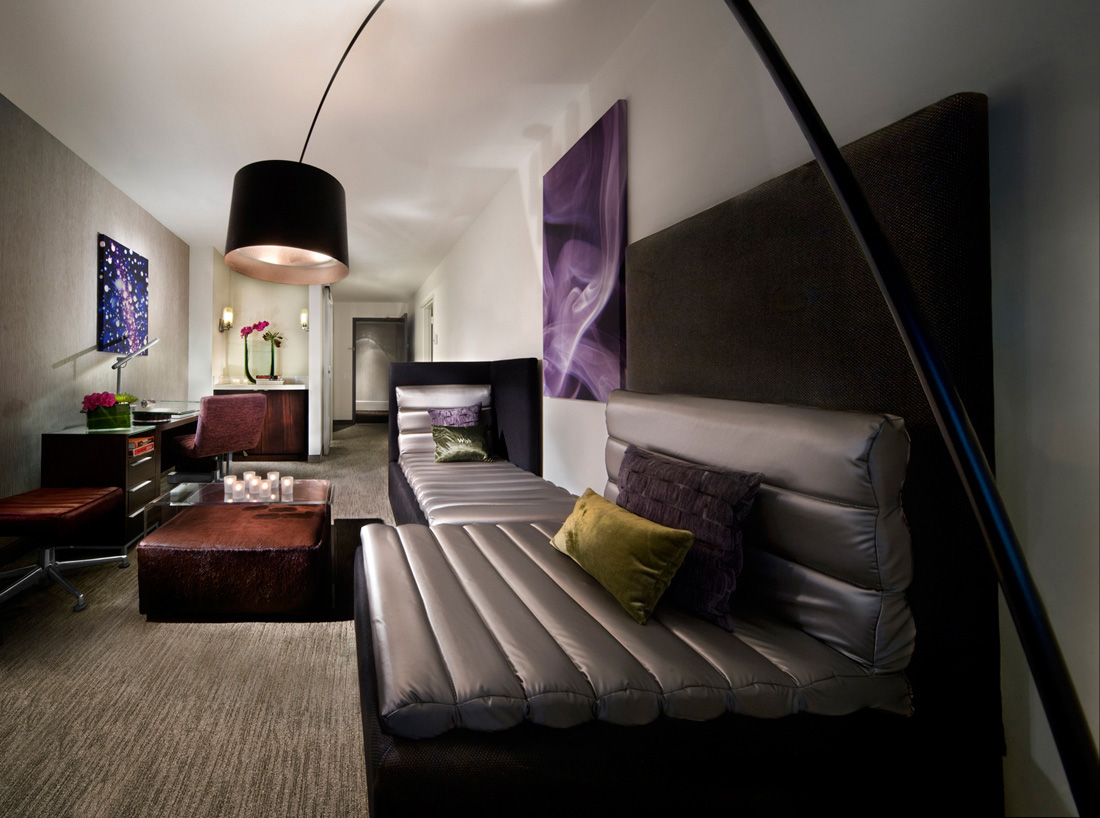 Standing Ovation: Design luxury hotel room
