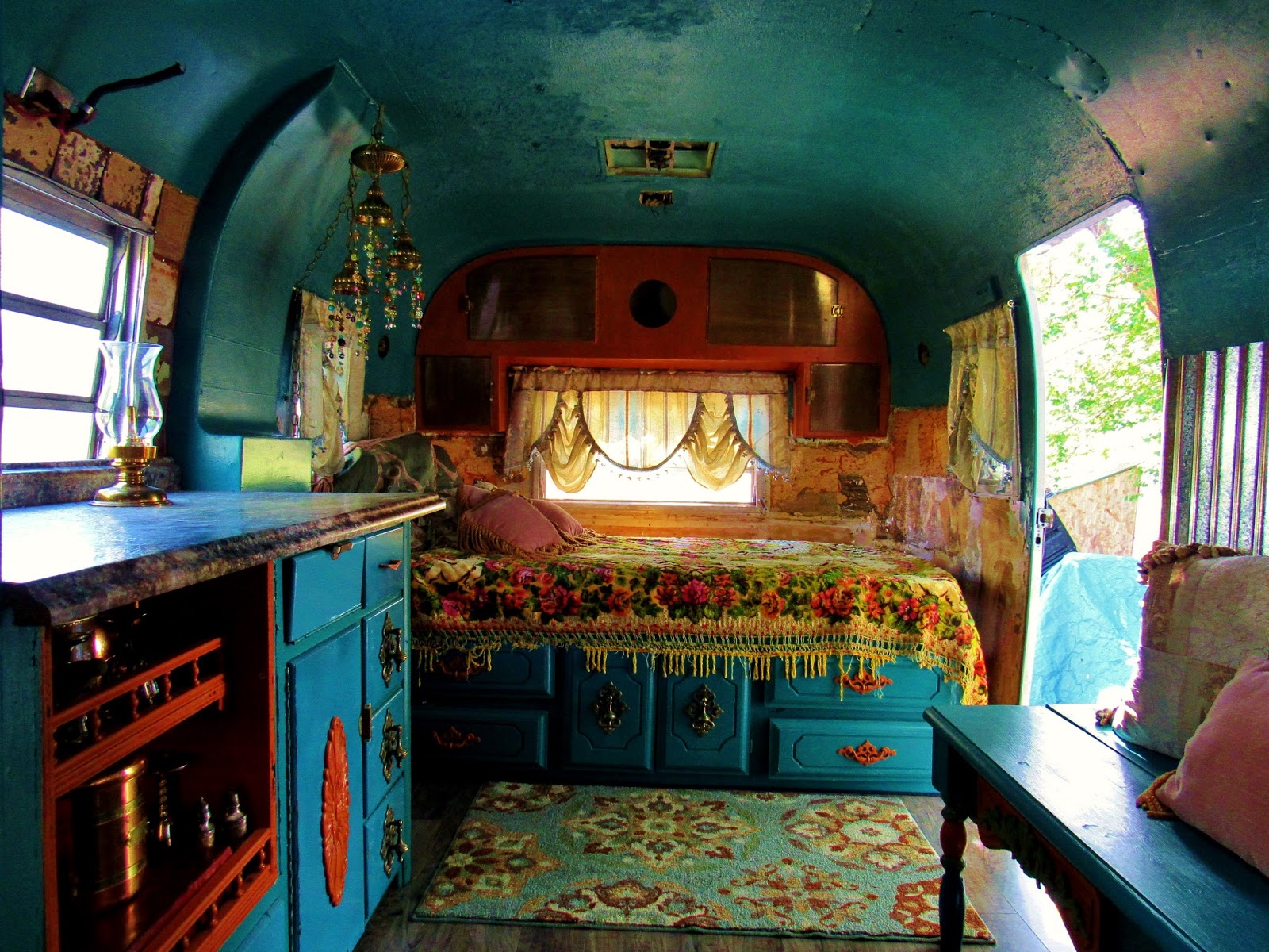 Gypsy Bags and Rags VINTAGE 1965 AVION TRAILER REMODEL