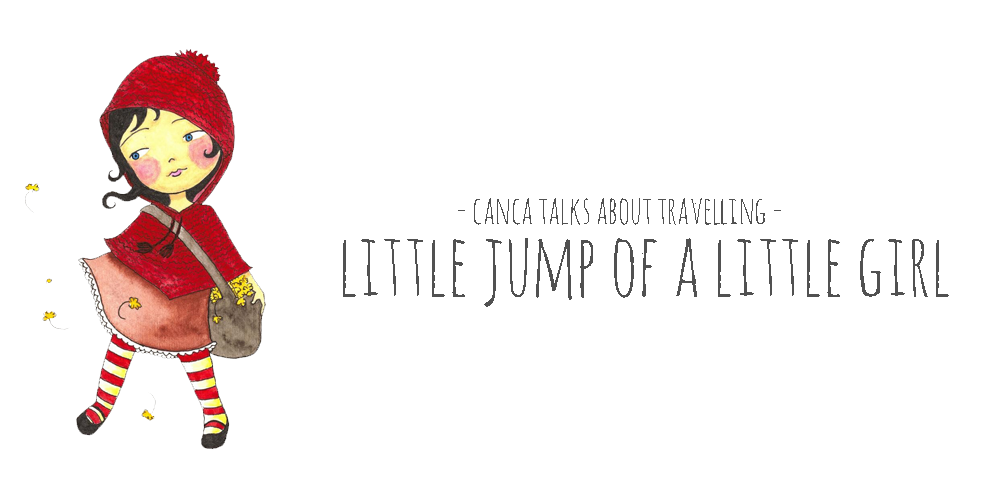 little jump of a little girl