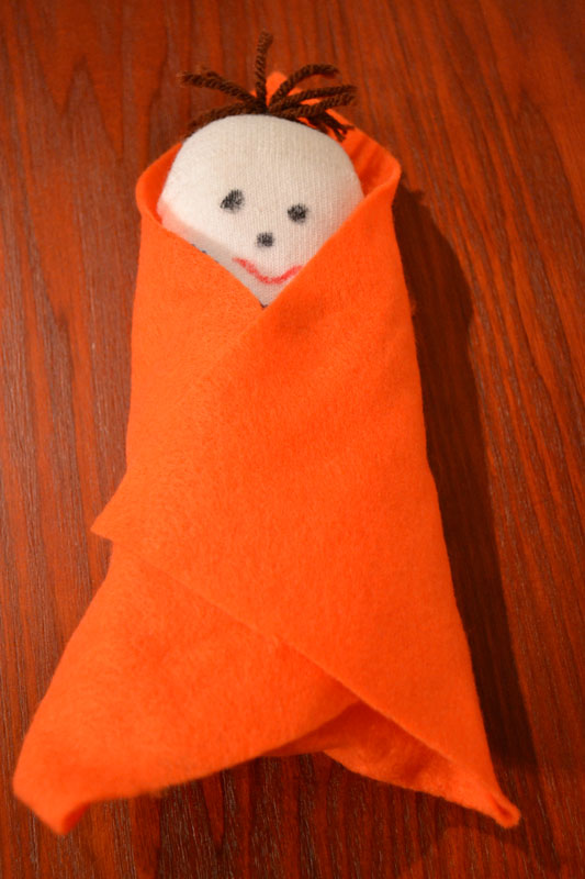 Bible Class Creations Sock Baby