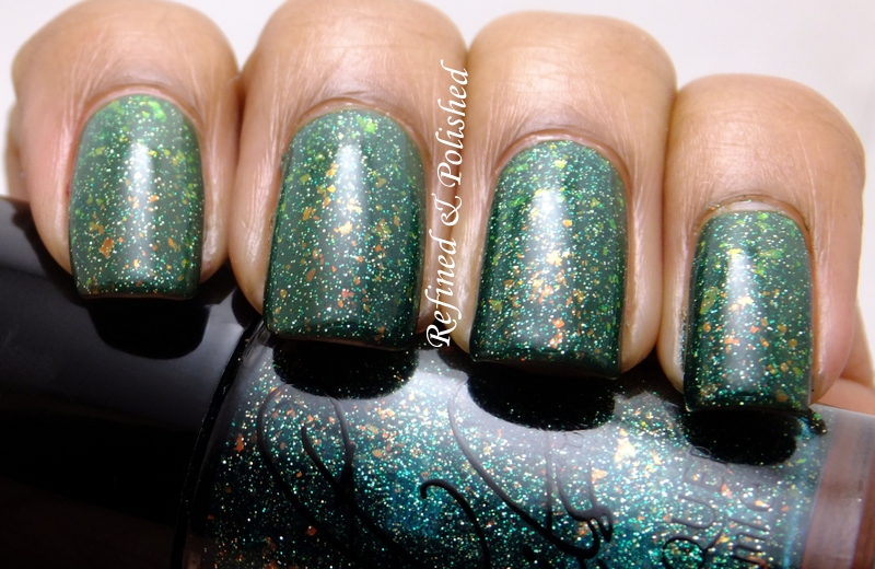 Refined and Polished Zoya Dree & Cult Nails Toxic Seaweed