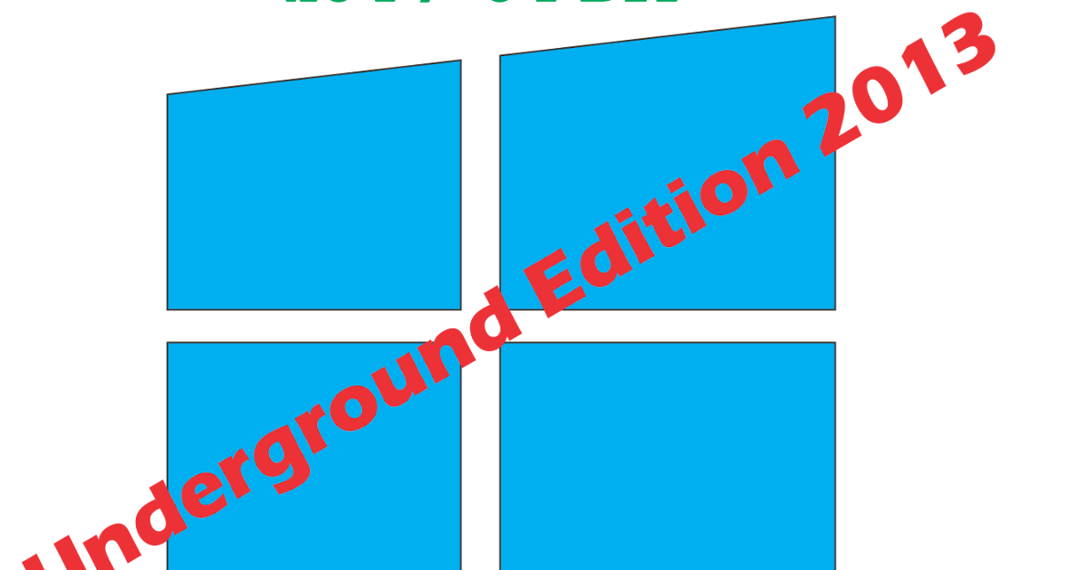 Windows 8 underground 64 bits activado 2013 - YouTube