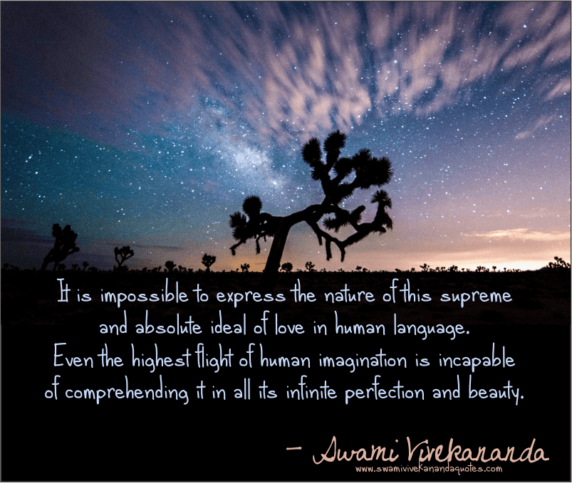 Swami Vivekananda quote on beauty: Even the highest flight of human imagination is incapable of comprehending it in all its infinite perfection and beauty...