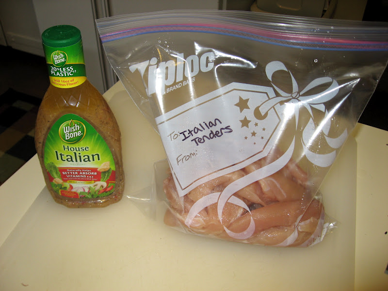 Italian Tenders (FREEZER MEAL) The Virtuous Wife