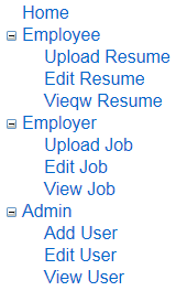 TreeView control example in asp.net