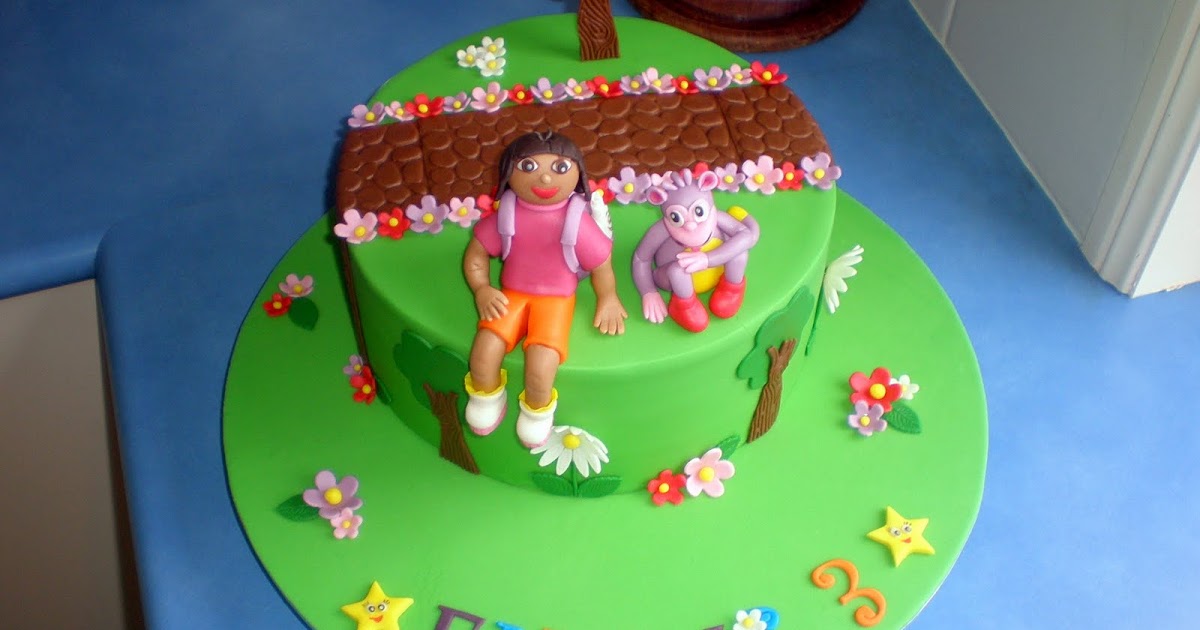Sugar Siren Cakes Mackay Dora the Explorer Birthday Cake