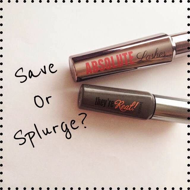 long hair and lashes Save or Splurge? Benefit's They're Real