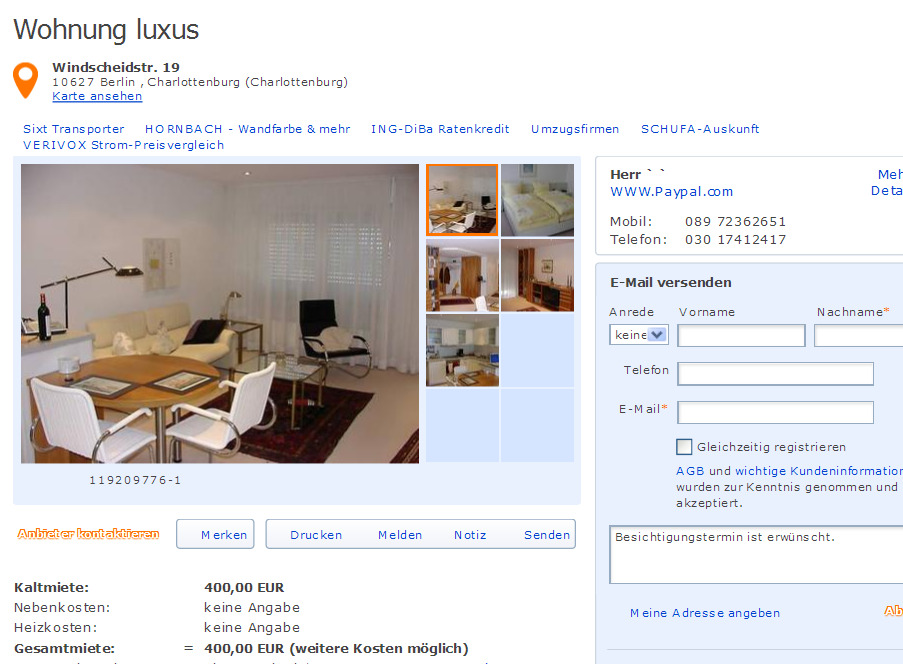 Wohnungssuche Berlin Immobilienscout24