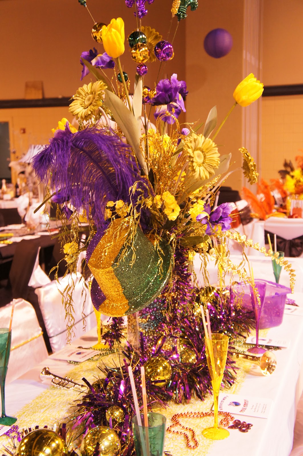 mardi gras table napkins