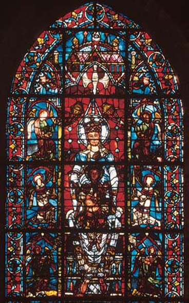 art history 201 gothic virgin and child and angels