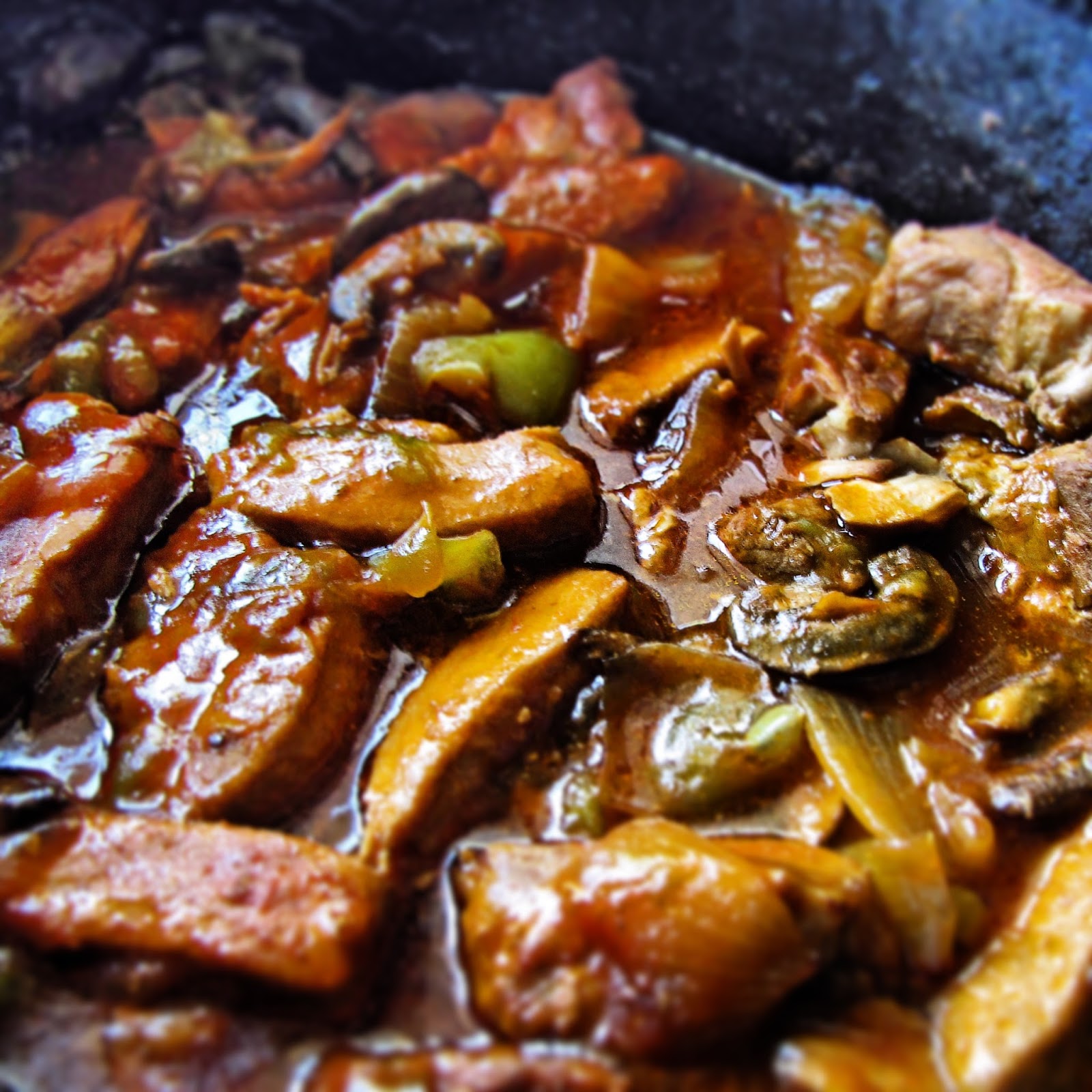 Off The Menu Slow Cooker Easy Sweet and Savory Cantonese Pork