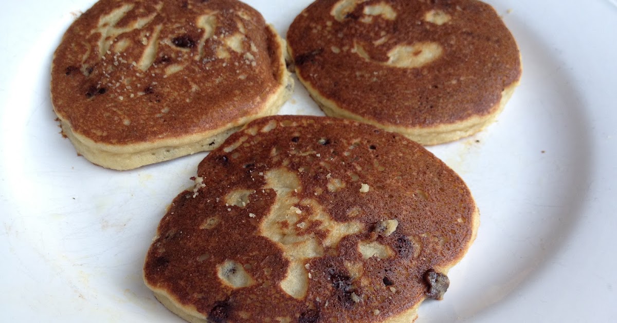 Chocolate Chip Almond Flour Pancakes