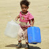A displaced Iraqi child who fled Anbar province