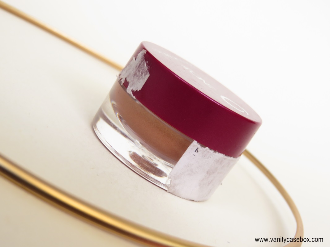 Oriflame The One Color Impact Cream Eyeshadow "Rose Gold" Review And