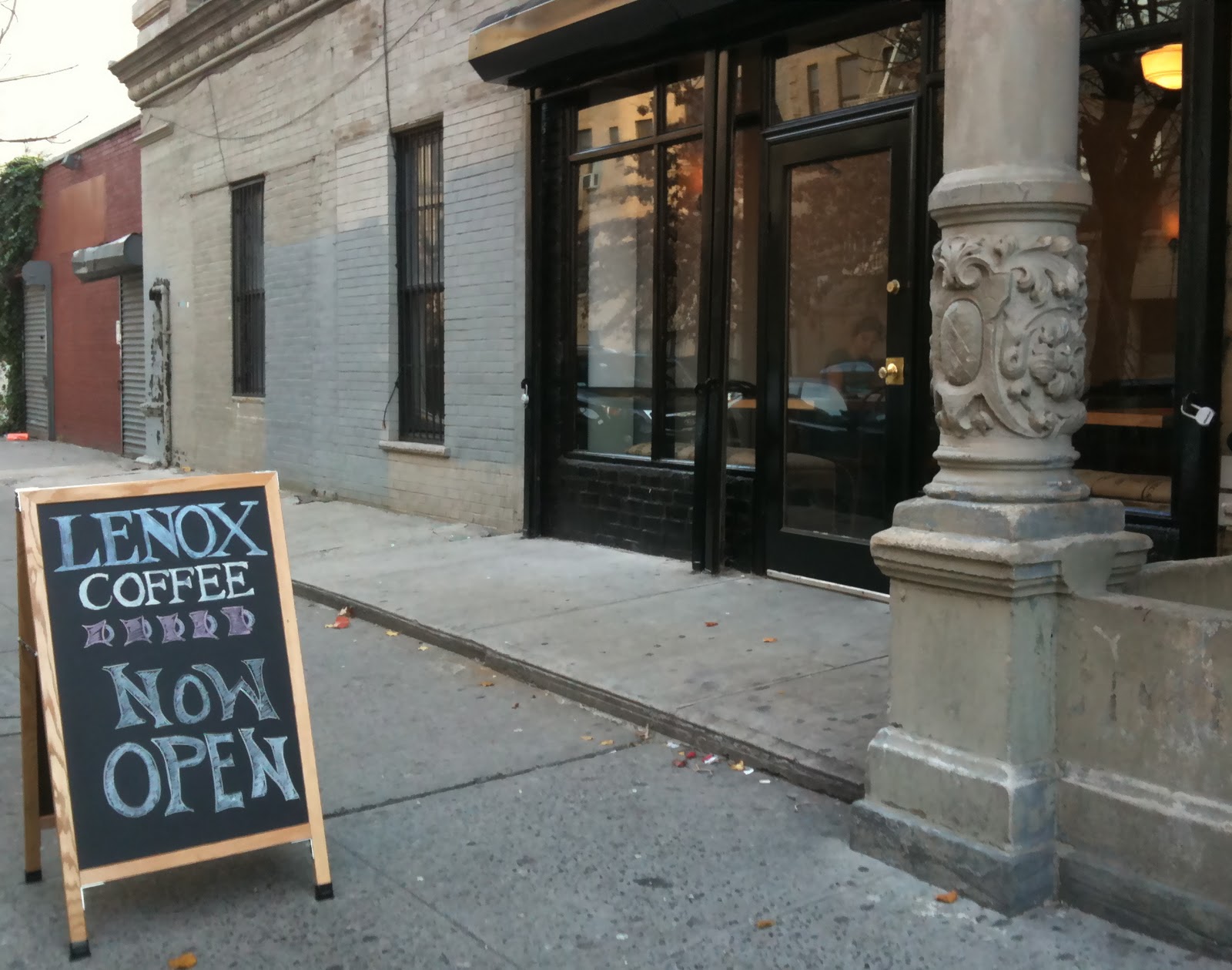 H A R L E M + B E S P O K E ☞ INTRODUCING Lenox Coffee Opens